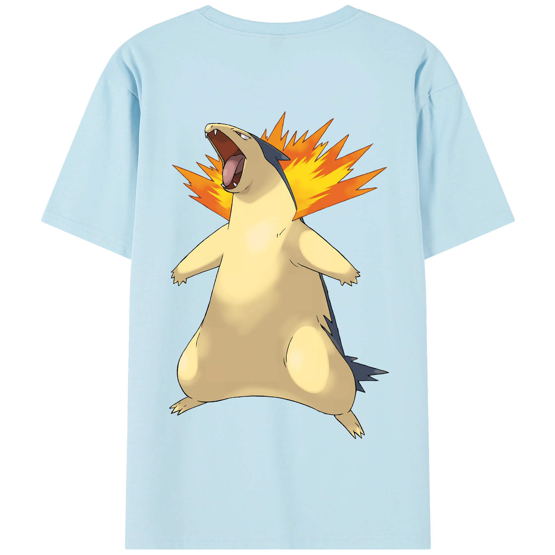 （画像用） ポケットモンスター Pokémon 綿100％半袖Tシャツ（背面プリント）